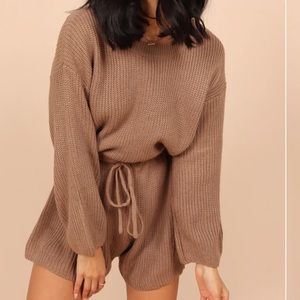 Saige Sweater Romper